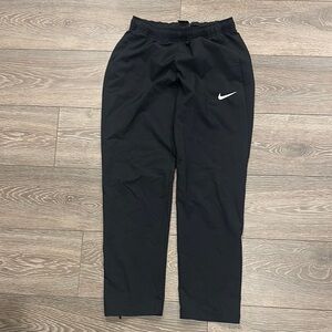 Nike Black Sweatpants with Moisture-Wicking Fabric